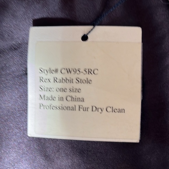 New Scarf, rabbits fur $225 - Picture 4 of 4